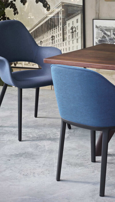 blaue Polsterstühle - Esszimmer, Esszimmerstuhl, Esstisch, Polstermöbel, Stuhl, Wohnbereich, Polster - bühler einrichtungen in Friesenheim bei Offenburg zwischen Karlsruhe und Freiburg