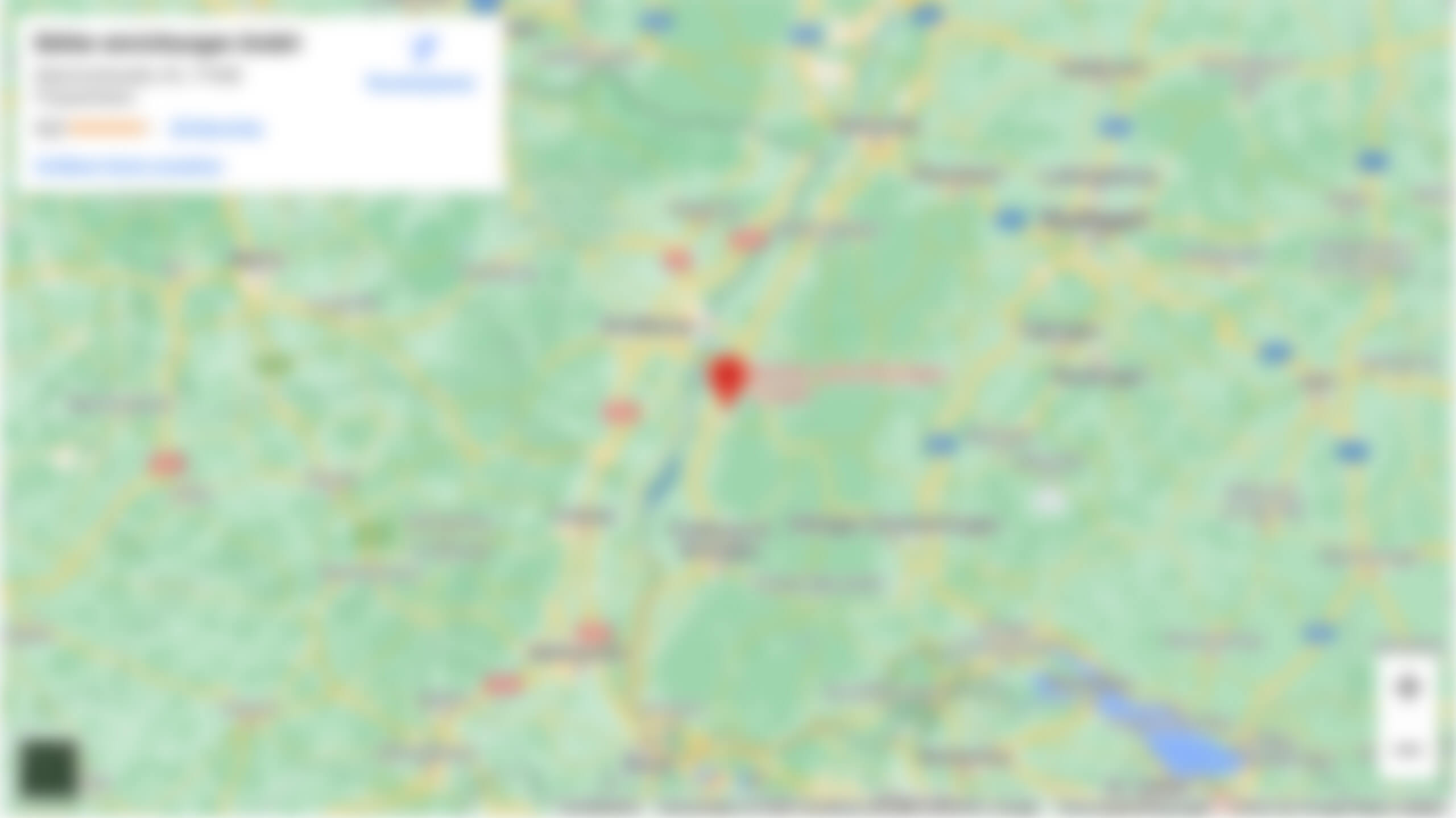 Vorschaubild für die Anfahrt zu bühler einrichtung - bühler einrichtungen in Friesenheim bei Offenburg zwischen Karlsruhe und Freiburg