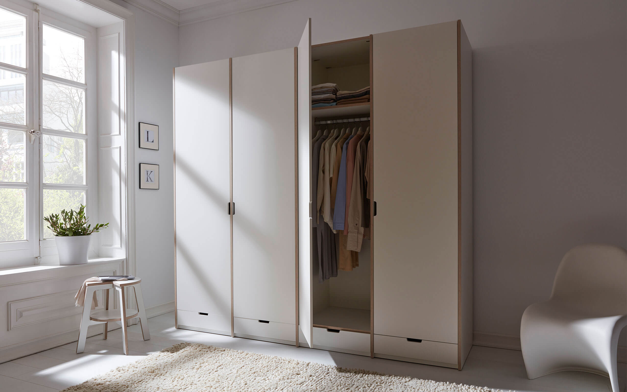 Jetzt neu bei bühler einrichtungen | Modular Kleiderschrank – Müller Möbelwerkstätten