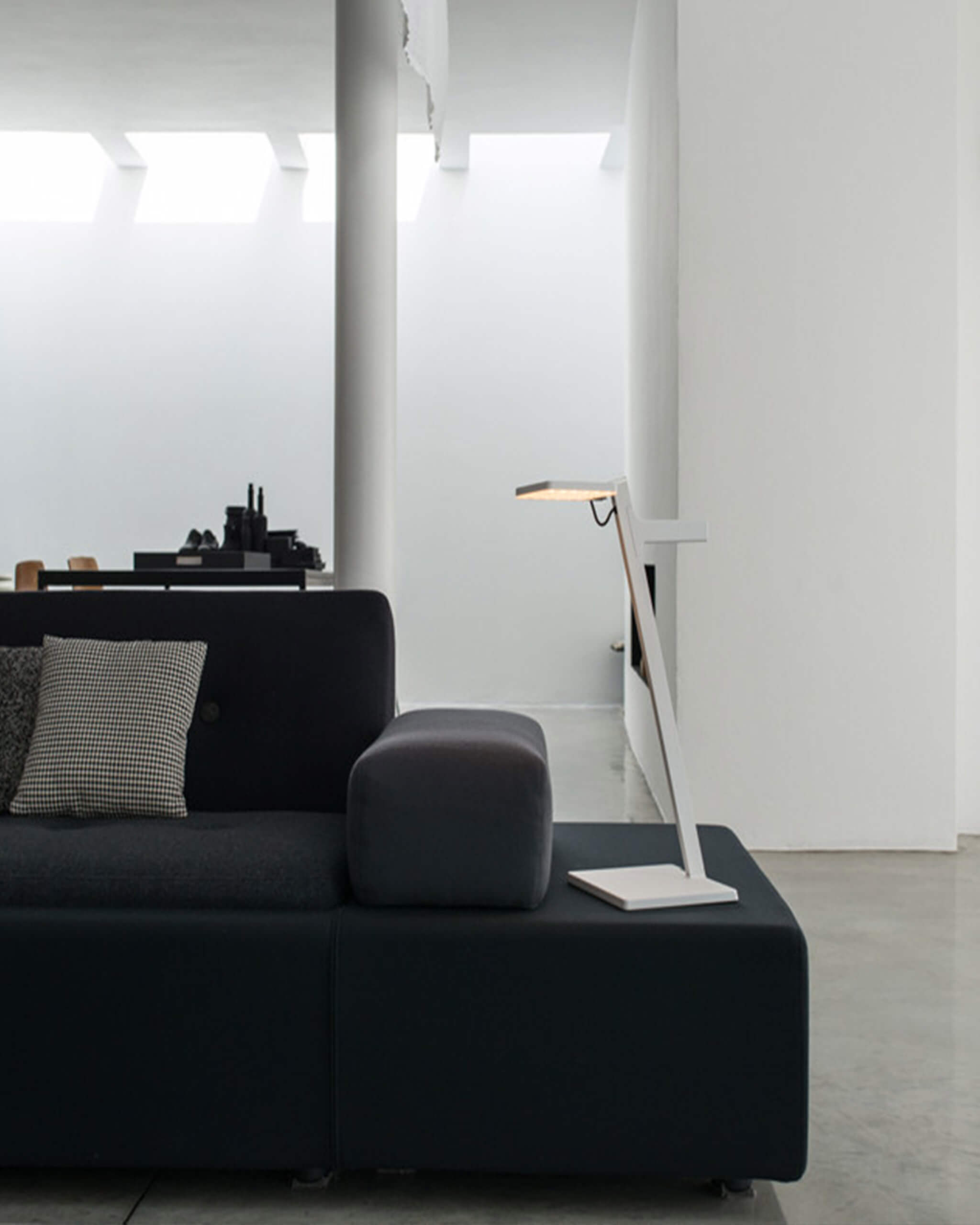 flexible und tragbare Leselampe Nimbus, vielseitig einsetzbar, ohne Stromkabel