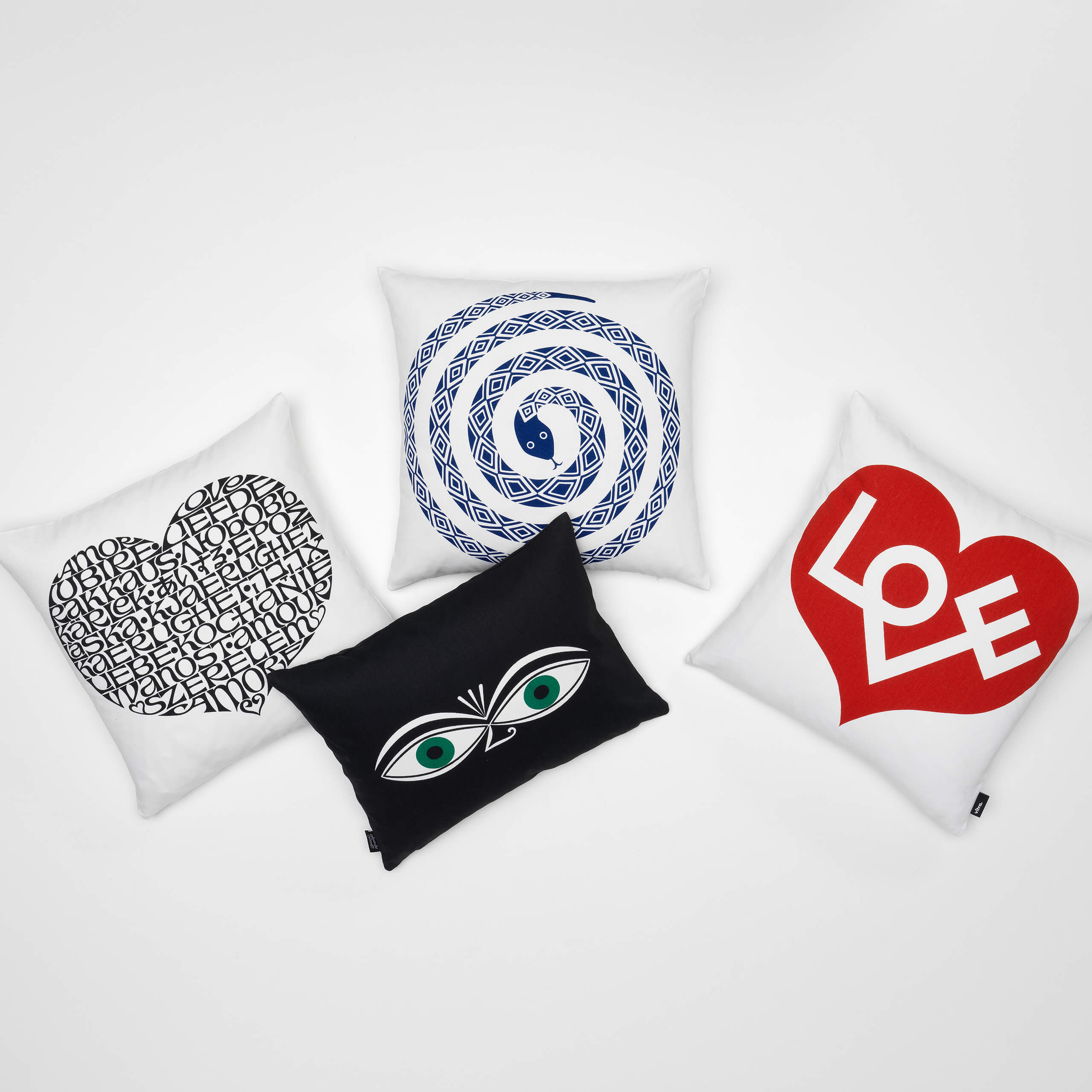 vier bedruckte Statement Kissen - Stoff, Kissen, Stoffkissen, Kissenbezug - bühler einrichtungen in Friesenheim bei Offenburg zwischen Karlsruhe und Freiburg